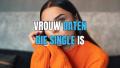 vrijgezel vrouw