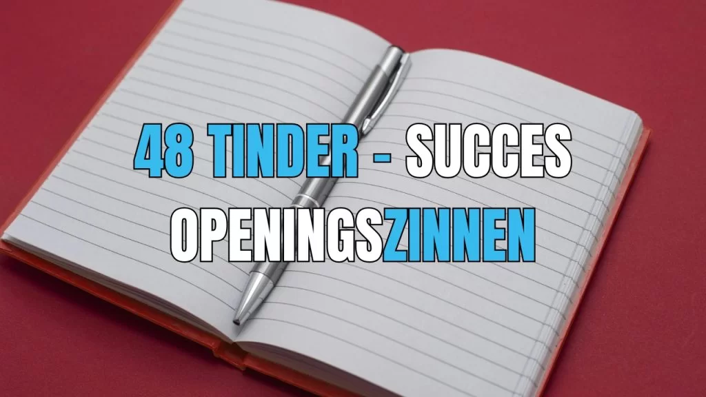 tinder openingszinnen