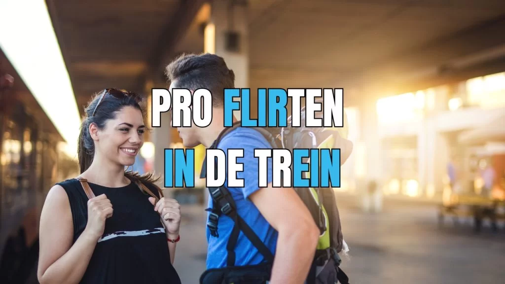 flirten in de trein