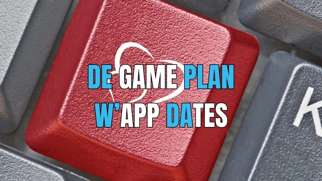 iemand op date vragen whatsapp