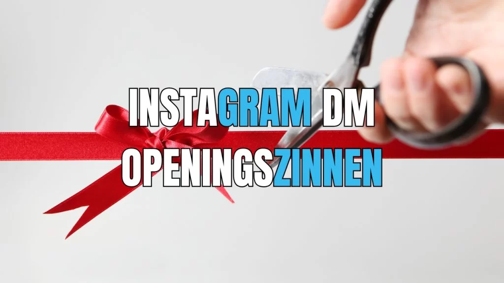 openingszin instagram